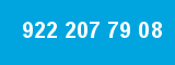 922 207 79 08